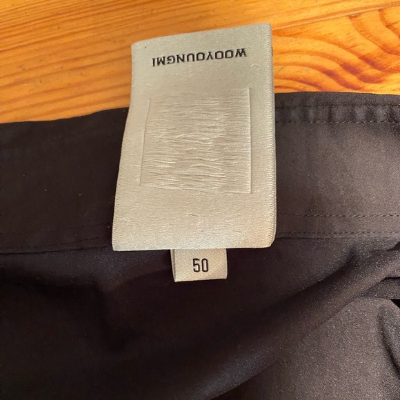 WOOYOUNGMI Men’s Black Button Down Shirt Size 50 or M - Picture 5 of 8